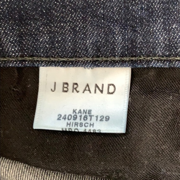 J Brand Kane Indigo Straight Fit 